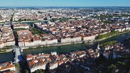 Tragetasche drone photo Lyon France Europe © ClemMT
