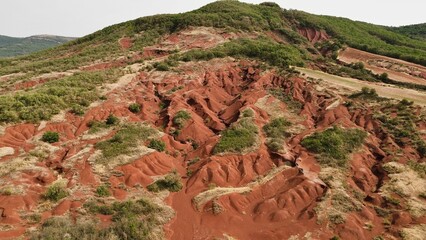 drone photo Rougier de Camarès France Europe