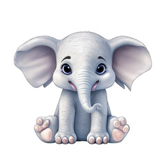 Fototapeta premium elephant cartoon png