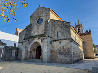 Fototapeta na wymiar Facade of the Vila Real Se Cathedral
