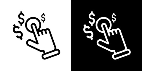 Business icon. Black icon. Black logo. Black line. Business.  Set icon