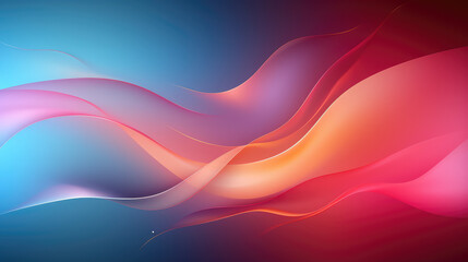 Fototapeta premium Modern abstract blue gradient background with geometric patterns.