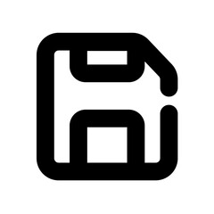 Fototapeta premium save icon, floppy disk icon, user interface icon, ui ux icon