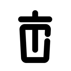 trash icon, bin icon, user interface icon, ui ux icon