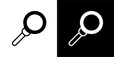 Search icon. Lup icon. Business icon. Business idea. Business graph. Black icon. Icon set.