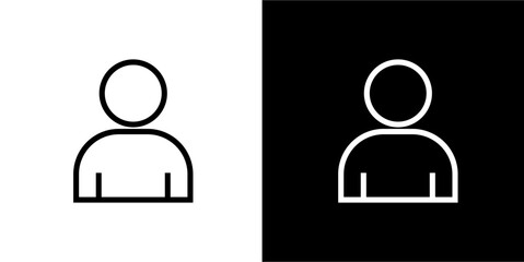 User icon. Business icon. Business idea. Business graph. Black icon. Icon set.