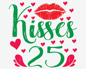 Kisses 25 Family T Shirt
