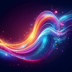 Obraz premium Colorful Wave