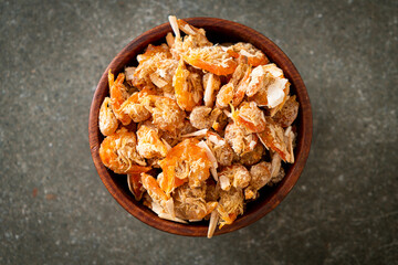 dried shrimps or dried salted prawn