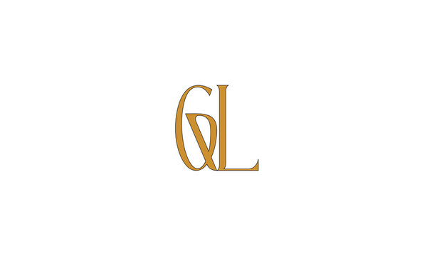 GL, LG, G, L Abstract Letters Logo Monogram