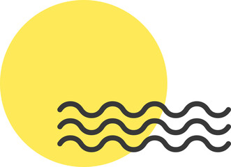 Abstract Memphis Geometric Element