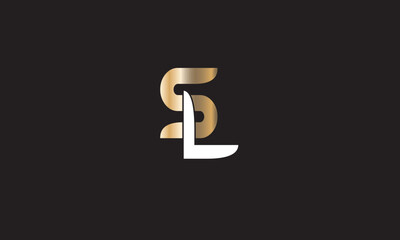 SL, LS, S, L Abstract Letters Logo Monogram