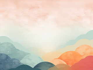 Abstract  watercolor background wallpaper  with pastel colors pattern backdrop