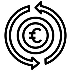 capital,money,cycle,cash flow,loop,coin,Euro,arrows.svg