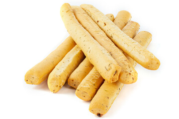 Fresh delicious grissini sticks