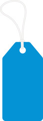 Blue sale tag. label for promotion product.