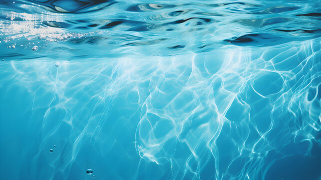 Fluid water texture background 