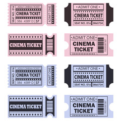  invitation cinema ticket in 2 coloring book	