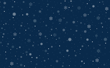 snowflake background, wallpaper, Christmas holiday