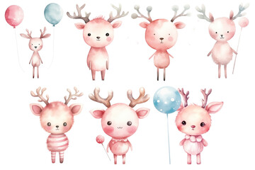 Watercolor Winter Clipart