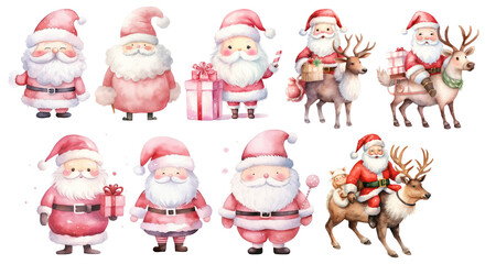 Watercolor Winter Clipart