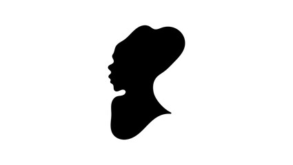 black woman silhouette