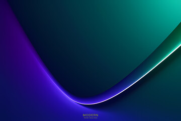 Obraz premium Abstract Dark Blue Background. colorful wavy design wallpaper. creative graphic 2 d illustration. trendy fluid cover with dynamic shapes flow.