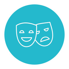Theater Masks Icon