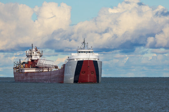 A Ship On Lake Superior