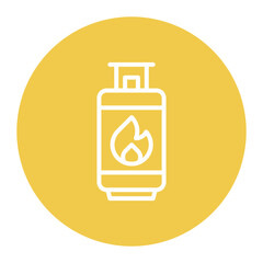 Gas Cylinder Icon