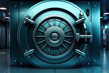 Securing Fortunes: Behind the Vault's Mighty Door