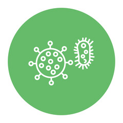 Bacteria Icon