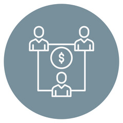 Delegating Task Icon