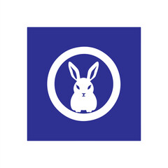 Rabbit Logo Vector, Illustration of a rabbit