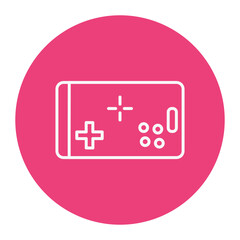 Mobile Game Console Icon
