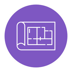 House Blueprint Icon