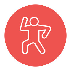 Aerobics Stand Icon