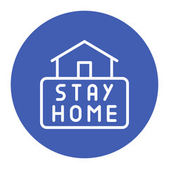 Stay Home Icon