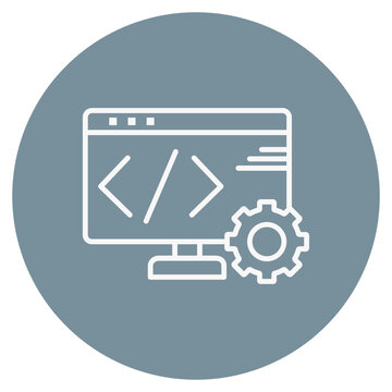 Web Coding Icon