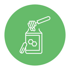 Obraz premium Honey Icon
