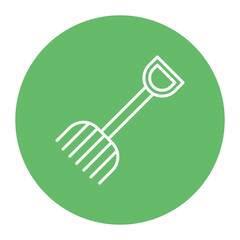 Farm Fork Icon