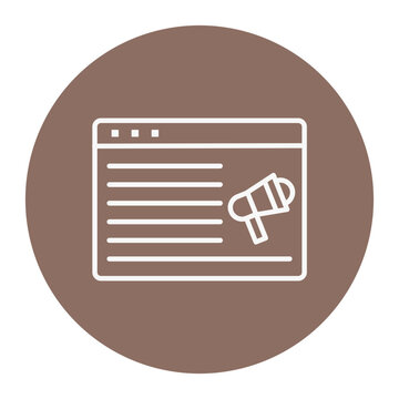 Online Ads Icon