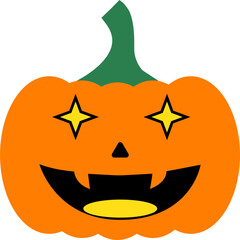 Halloween pumpkin emoticon