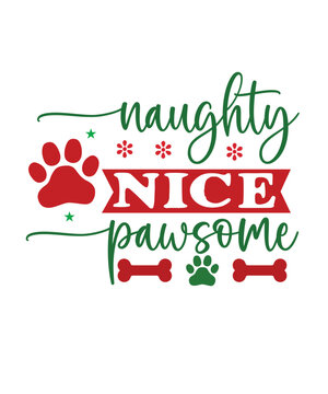 Dog Christmas Bandana Svg Design,Christmas Dog Bandana SVG Bundle, Merry Woofmas SVG, Dog Paw Print SVG, Funny Quotes Png, Svg File For Cricut, Sublimation Designs Downloads,Dog Christmas Svg Bundle, 