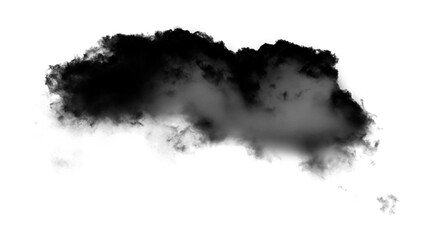 Black clouds. Clouds with transparent black background. Smoke without background. Smoke PNG. Loose smoke and cloud textured backgrounds with transparencies.