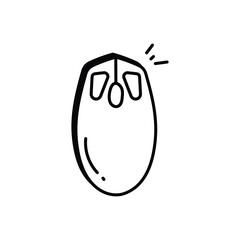 Mouse icon vector stock illustration