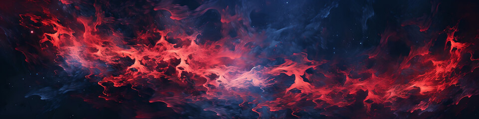 red an blue fire background banner 