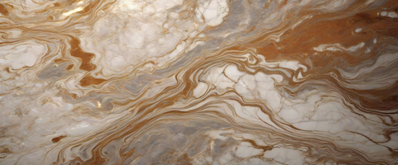Fototapeta premium Explore the beauty of natural stone with a close-up shot of a marble texture. The intricate veins and subtle color variations in the stone create an elegant and timeless design, perfect for a desktop
