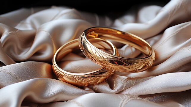 Precious Wedding Gold Rings Engagement Bride, Background Image, Desktop Wallpaper Backgrounds, HD