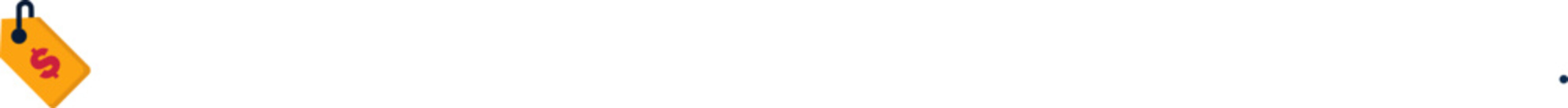 Online shopping price tag